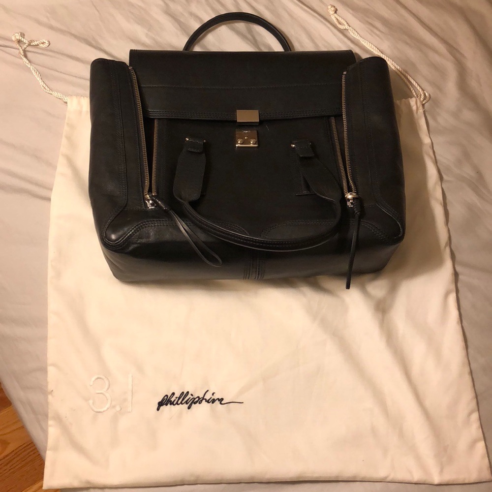 3.1 Phillip Lim - Pashli Large Leather Satchel